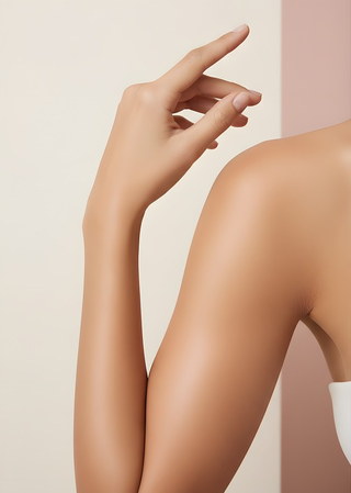 Arm waxing